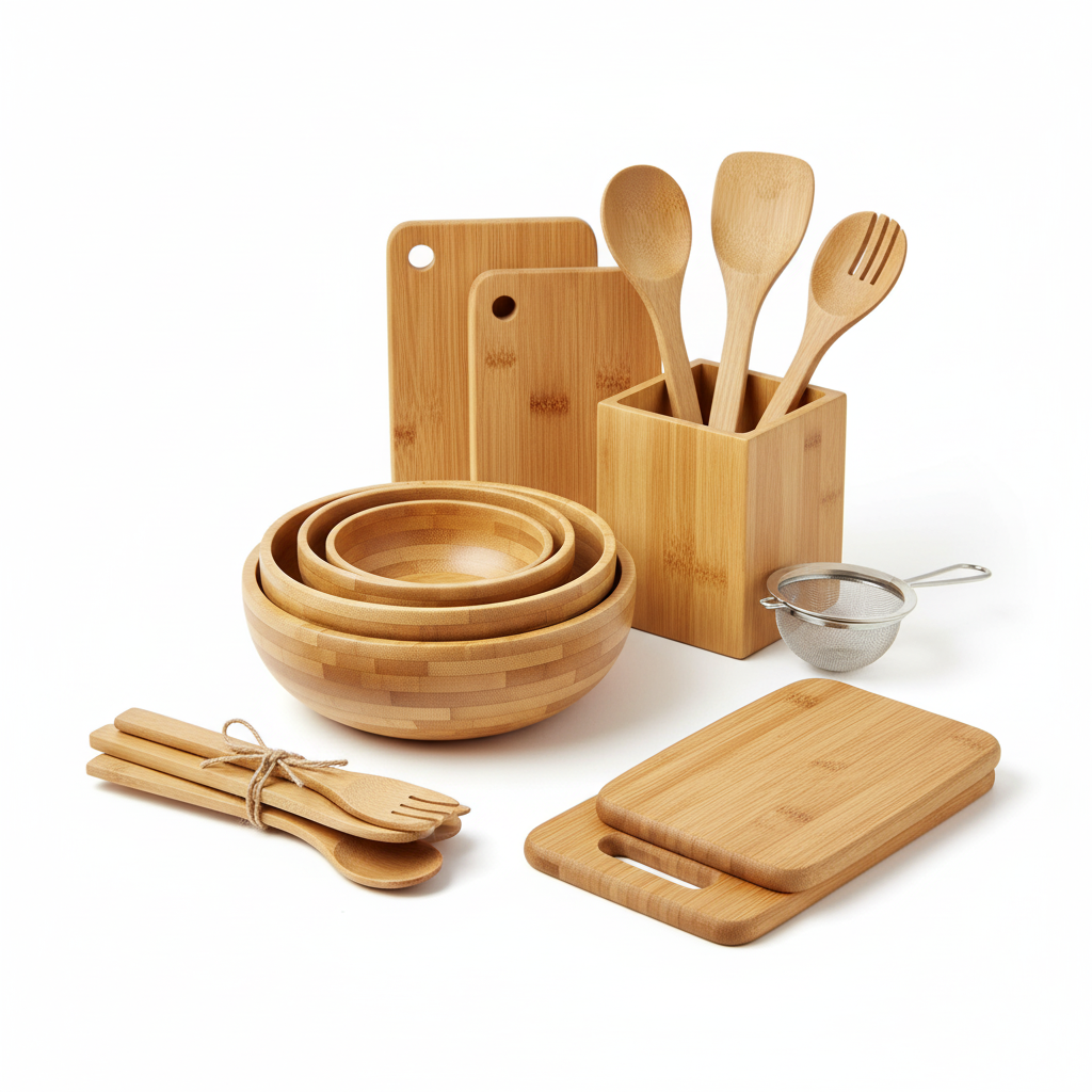 Bamboo Kitchenware & Tableware Wholesale