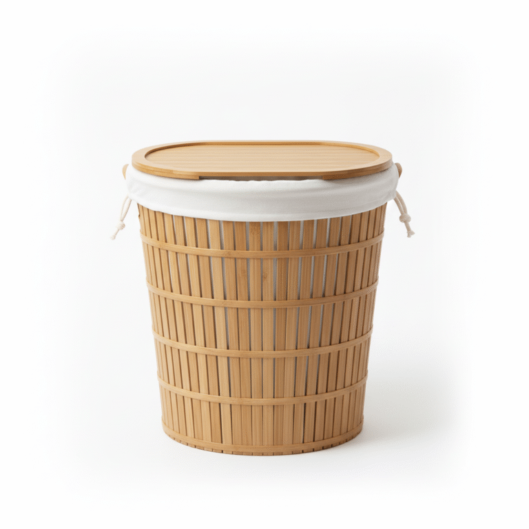bamboo laundry basket wholesale