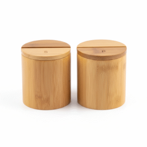 Bamboo Salt Pepper Holder wholesale
