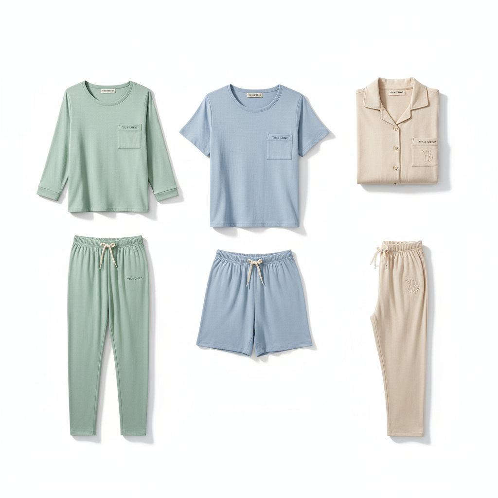 custom bamboo pajamas wholesale