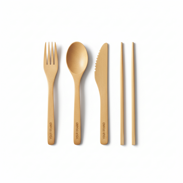 custom bamboo cutlery wholesale