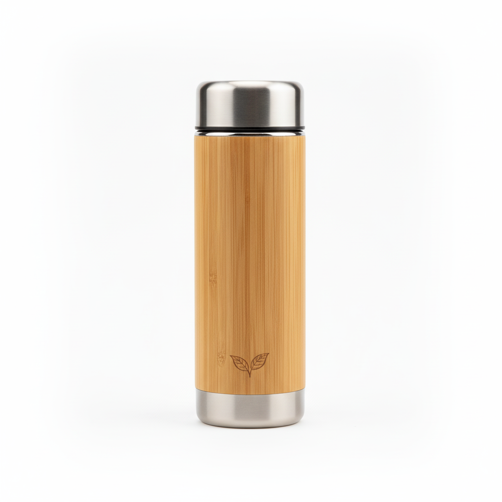 bamboo insulated water bottle wholesale