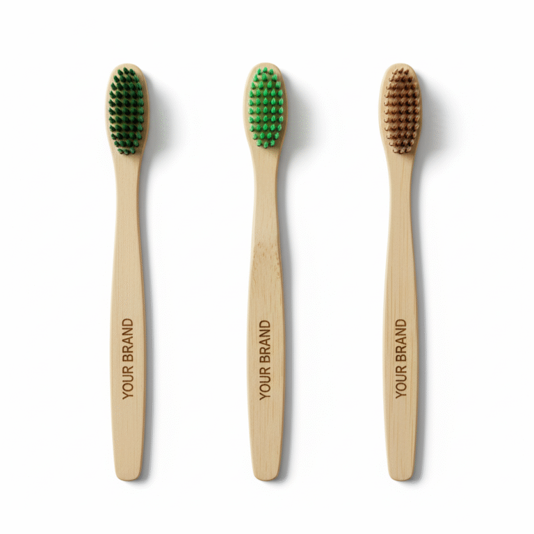 custom bamboo toothbrush wholesale