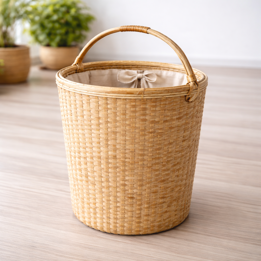 Bamboo Wastebasket Wholesale