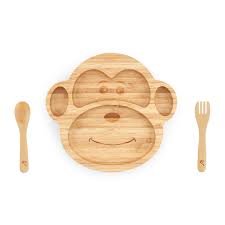 Bamboo Baby Plates