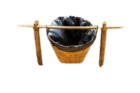 Bamboo Wastebasket Wholesale