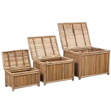 Wholesale Bamboo Storage Box Set