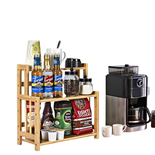 bamboo countertop display