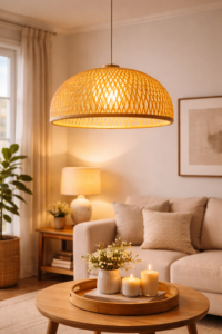 Bamboo Decorative Lamps and Lighting Fixtures