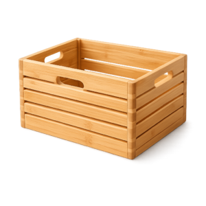 Bamboo Storage Crates Wholesale