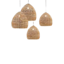 Bamboo Indoor Ceiling Light Frame