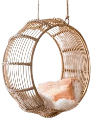 Bamboo Outdoor Swing Chair