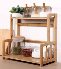 bamboo countertop display